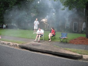 Enthusiasm? Check!  Sparklers? Check!