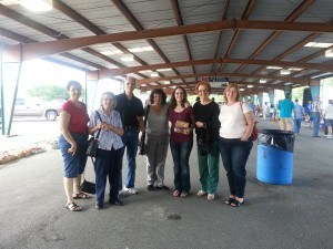 Mom, Grandma Bessie, Dad, Aunt Vera, Me, Grandma Alice, and Aunt Polly