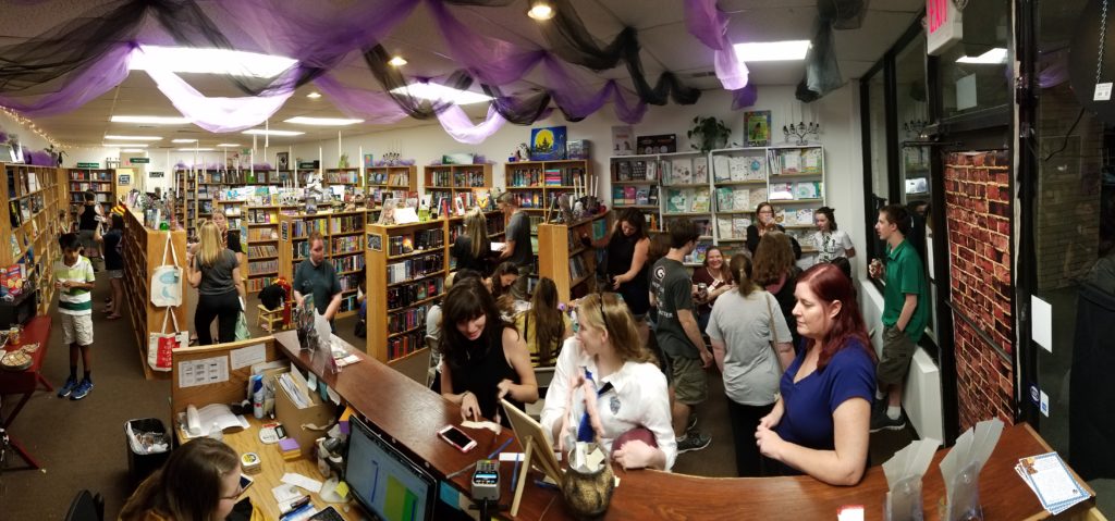 Harry Potter Decorated Bookstore