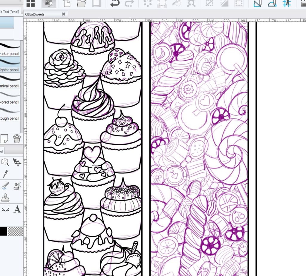 Screenshot of Coloring Bookmarks